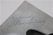 Sam Snead Smiling With Putter 1950 Los Angeles Open at Riviera Press Photo JSA ALOA