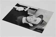 Sam Snead Smiling With Putter 1950 Los Angeles Open at Riviera Press Photo JSA ALOA