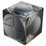 1990 Titleist Golf Ball Promotions Display w/ Eight (8) Unused Golf Balls