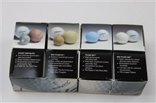 1990 Titleist Golf Ball Promotions Display w/ Eight (8) Unused Golf Balls