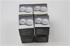 1990 Titleist Golf Ball Promotions Display w/ Eight (8) Unused Golf Balls
