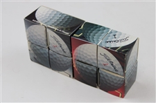 1990 Titleist Golf Ball Promotions Display w/ Eight (8) Unused Golf Balls