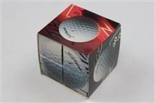 1990 Titleist Golf Ball Promotions Display w/ Eight (8) Unused Golf Balls