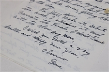 Gene Sarazen Signed 1970 Hand Written Letter To Pat Ward-Thomas About Champs Dinner JSA ALOA