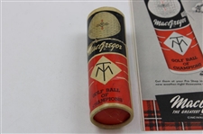 1953 Advertisement For Mt Golf Balls With Sleeve Of 3 Balls