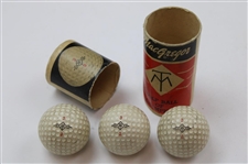 1953 Advertisement For Mt Golf Balls With Sleeve Of 3 Balls
