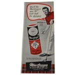 1953 Advertisement For Mt Golf Balls With Sleeve Of 3 Balls