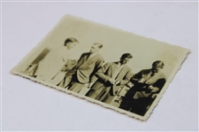 1927 Bobby Jones w/ Others Open Championship at Gleneagles Practice Round on Sabbath Day Original Photo