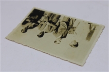 1927 Bobby Jones w/ Others Open Championship at Gleneagles Practice Round on Sabbath Day Original Photo