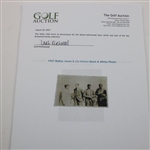 1927 Bobby Jones w/ Others Open Championship at Gleneagles Practice Round on Sabbath Day Original Photo