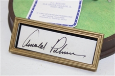Arnold Palmer Signed 1992 Ltd Ed 833/975 Cold Cast Figurine JSA ALOA