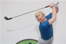 Arnold Palmer Signed 1992 Ltd Ed 833/975 Cold Cast Figurine JSA ALOA