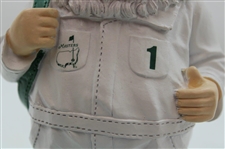 Undated Masters Tournament Ltd Ed Miniature Caddy Gnome in Original Box