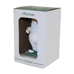 Undated Masters Tournament Ltd Ed Miniature Caddy Gnome in Original Box