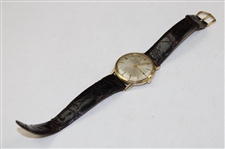 Omega 10k GF Automatic GolfCraft 10 Years Loyal Service Gifted Watch to Joe Kirkwood