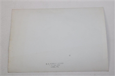 1965 American Golf Hall of Fame Induction Scroll Announcing Joe Kirkwood's Selection