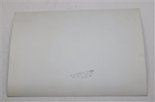 1965 American Golf Hall of Fame Induction Scroll Announcing Joe Kirkwood's Selection