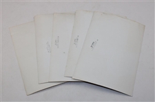 1965 American Golf Hall of Fame Induction Scroll Announcing Joe Kirkwood's Selection