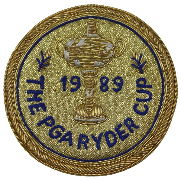 1989 Ryder Cup at The Belfry Commemorative Bullion Coat Crest