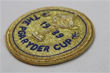 1989 Ryder Cup at The Belfry Commemorative Bullion Coat Crest