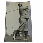 1933 US Open at North Shore Gene Sarazen Wire Photo
