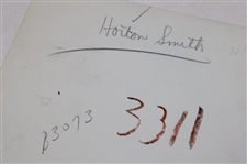 1937 Horton Smith Black And White Original Photo