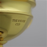 Original 1993 Ryder Cup at The Belfry Trophy Awarded to PGA Tour Commissioner Deane Beman