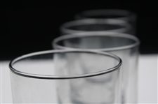 1994-97 US Open Unused Cocktail Glasses (4) w/Box