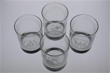 1994-97 US Open Unused Cocktail Glasses (4) w/Box