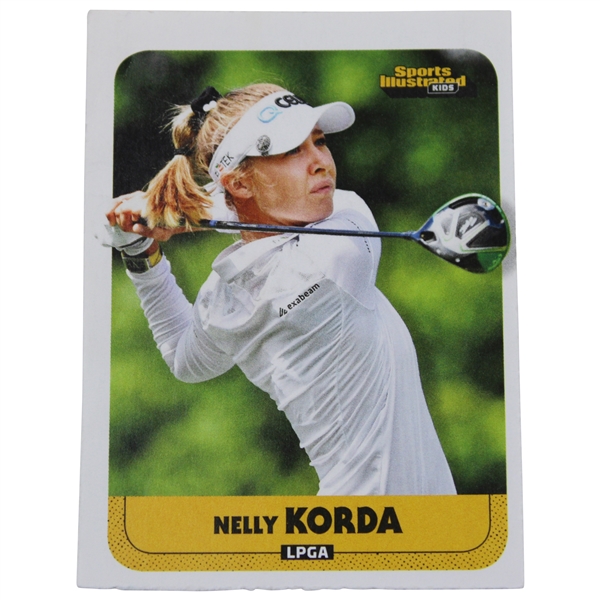 Nelly Korda 2020 Sports Illustrated For Kids Rookie Card #929