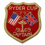 1969 Ryder Cup at Royal Birkdale Golf Club Commemorative Bullion Crest