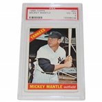 1966 Topps #50 Mickey Mantle Card PSA VG-EX 4 #15598038