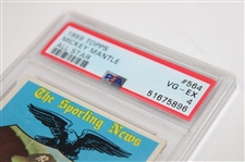 1959 Topps #564 Mickey Mantle All Star Card PSA VG-EX 4 #51675896