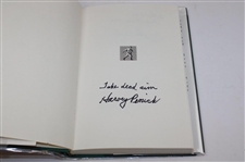 Harvey Penick, Ben Crenshaw & Bud Shrake Signed 'And if you…Friend' Green Book JSA ALOA