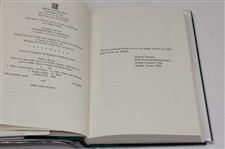 Harvey Penick, Ben Crenshaw & Bud Shrake Signed 'And if you…Friend' Green Book JSA ALOA
