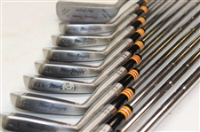 Jack Nicklaus 1986 MacGregor Ltd Ed Proof 25th Anniversary Iron & Woods Set #55/150P - Mint Condition