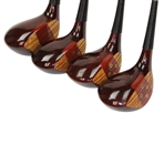 Jack Nicklaus 1981 MacGregor Ltd Ed Iron & Woods Set 1-5 #467 on Display - Mint Condition