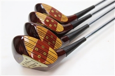 Jack Nicklaus 1981 MacGregor Ltd Ed Iron & Woods Set 1-5 #467 on Display - Mint Condition