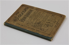 1887 'The Golfers Handbook' 3rd Edition Book by Robert Forgan