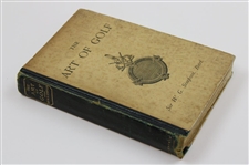 1887 'The Art Of Golf' Book by W. G. Simpson