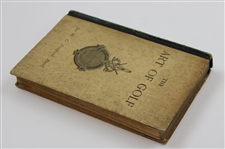 1887 'The Art Of Golf' Book by W. G. Simpson