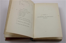 1887 'The Art Of Golf' Book by W. G. Simpson
