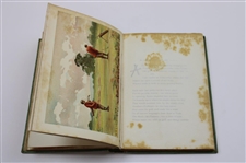 1895 'Half-Hours With An Old Golfer' Book by Calamo Currente