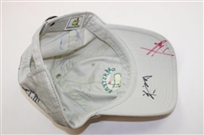 Field Multi-Signed 2013 Masters Stone Caddy Hat JSA ALOA