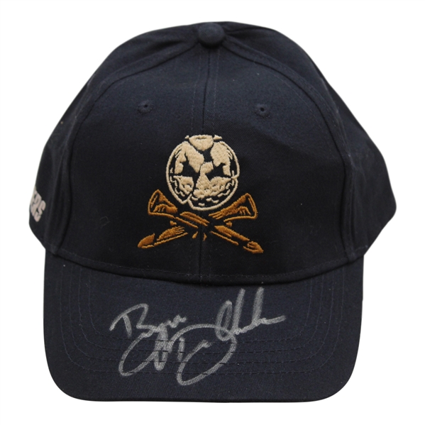 Bryson Dechambeau Signed Navy Crushers Logo Hat JSA ALOA