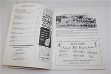 Jack Nicklaus Signed April 1965 Masters Week Magazine JSA ALOA