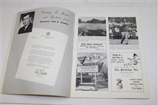 Jack Nicklaus Signed April 1965 Masters Week Magazine JSA ALOA
