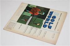 Jack Nicklaus & Gay Brewer Signed April 1966 Golf World Magazine JSA ALOA