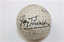 Horton Smith, Lawson Little, Jimmy Thomson, & Harry Cooper Facsimile Stamped Spalding Golf Ball