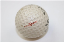 Horton Smith, Lawson Little, Jimmy Thomson, & Harry Cooper Facsimile Stamped Spalding Golf Ball